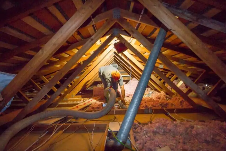 Attic cleaning contractor