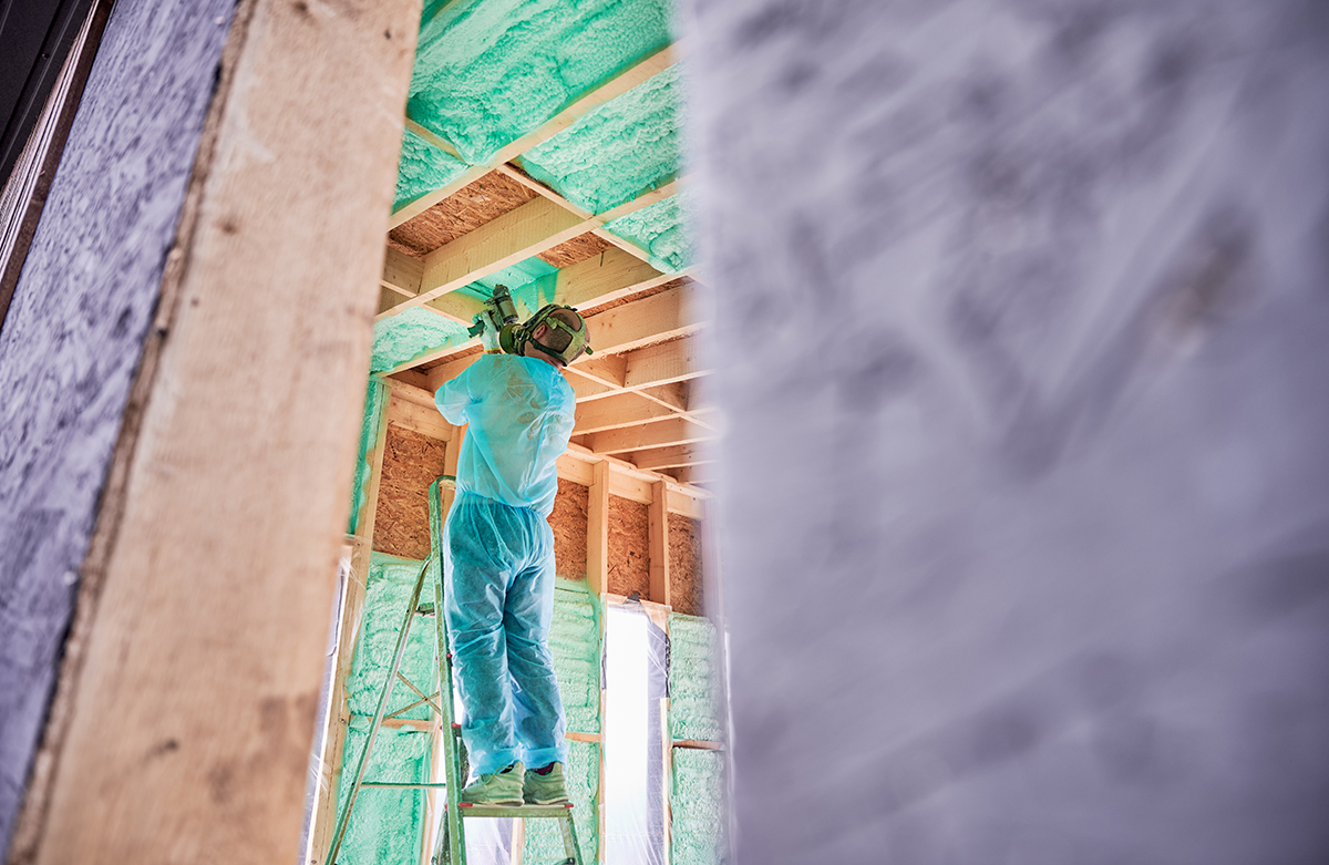 Attic insulation contractor in Portland